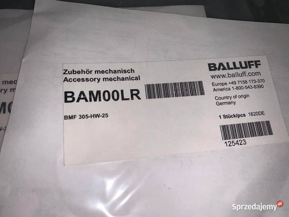 Balluff BMF 305HW25 Kątownik mocujący x13 Warszawa