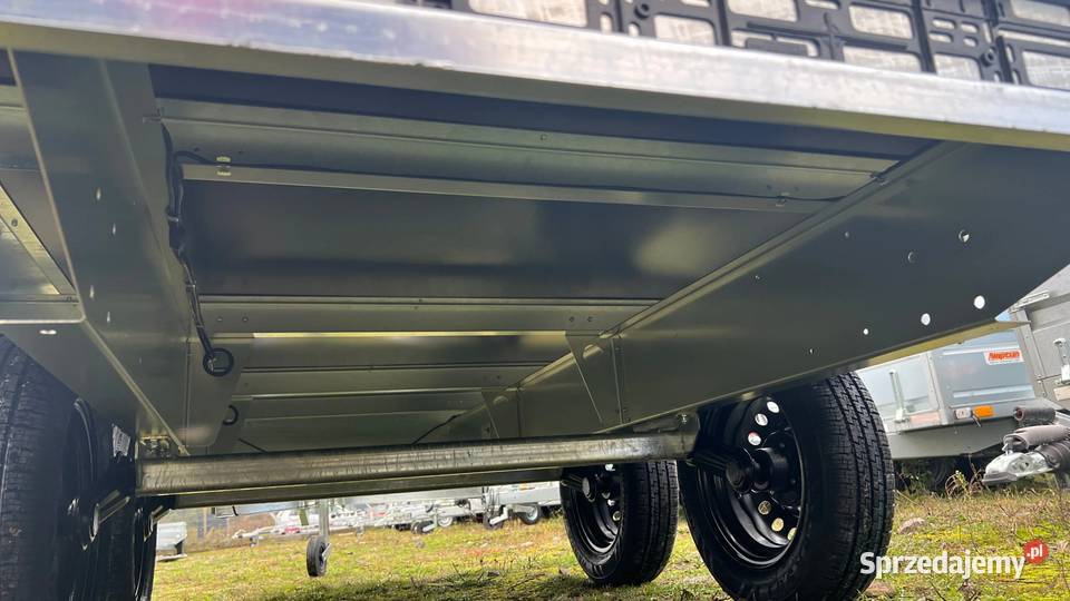 Przyczepa tandem z kołami pod spodem ZASŁAW Pozostałe Piła
