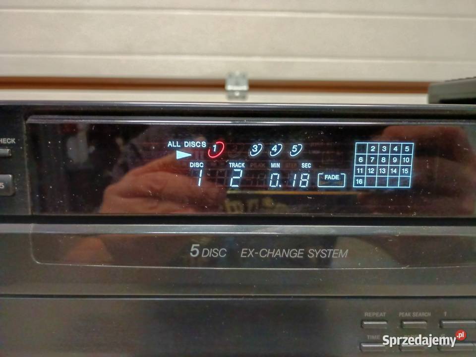 Zmieniarka CD X5 SONY pilot optical Lubin