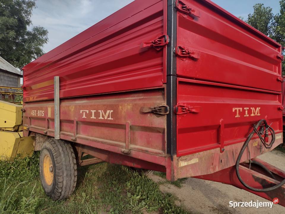 Przyczepa wywrotka Tim 5 ton Dąbrowa Białostocka sprzedam