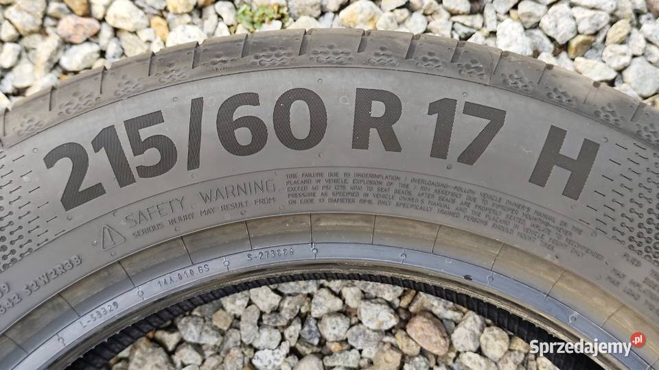 Opony letnie 21560R17 96H Continental EcoContact Słubice