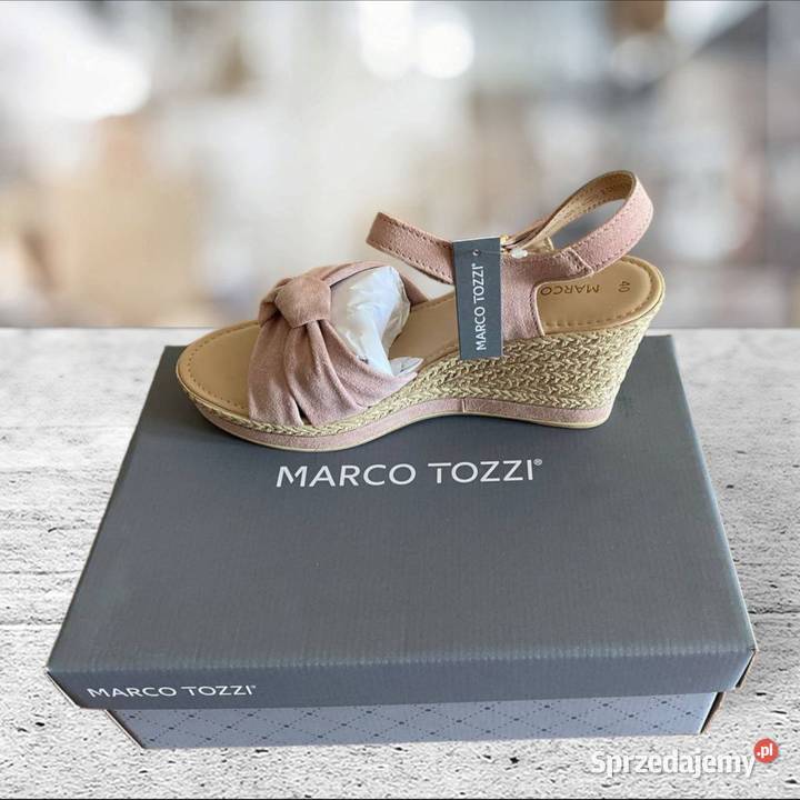 Oryginalne damskie espadryle Marco Tozzi Bolesławiec