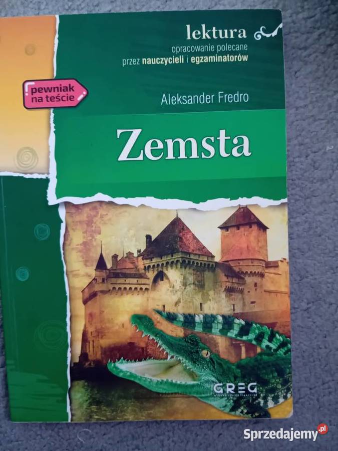Zemsta lektura Nowy Targ sprzedam