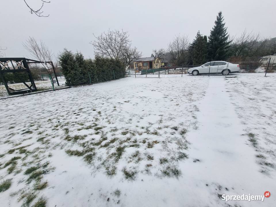 Działka ROD Piechcin woda prąd siatka