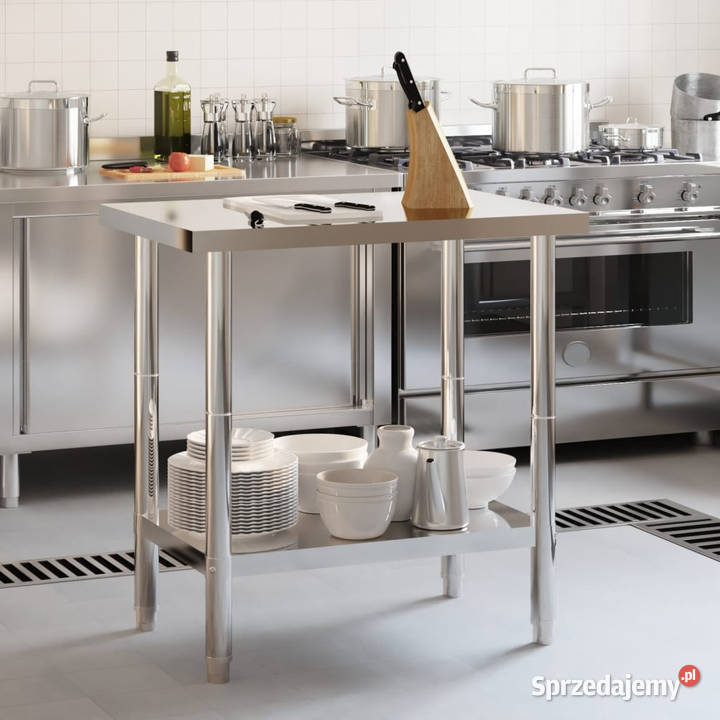 Kuchenny stół roboczy 825x55x85 stal nierdzewna Warszawa sprzedam