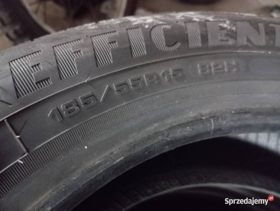 Opony 18555r15 Goodyear stan idealny Słupca