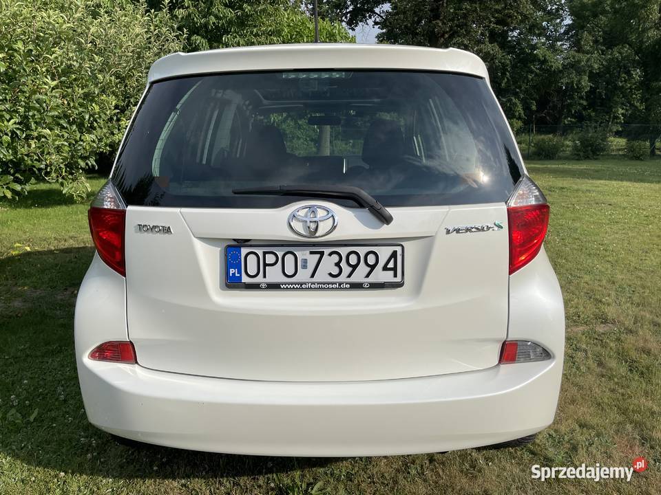 Toyota VersoS Perłowa 163 Szklany Dach Długie opolskie Kolanowice sprzedam