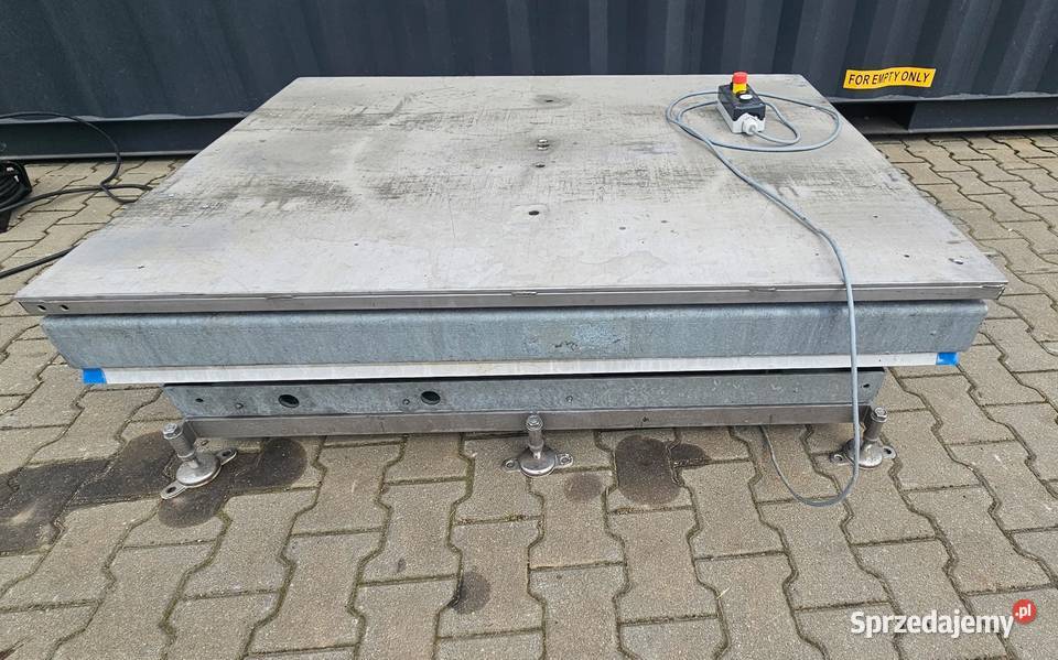 Stół podnośnikowy nożycowy elektrohydrauliczny Wojnowice