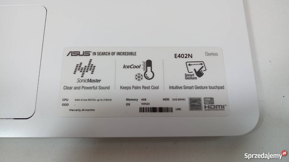 Laptop ASUS E402N