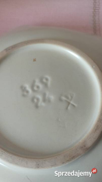 Patera do serwowania Dumler Breiden Sygnatura z Gdańsk