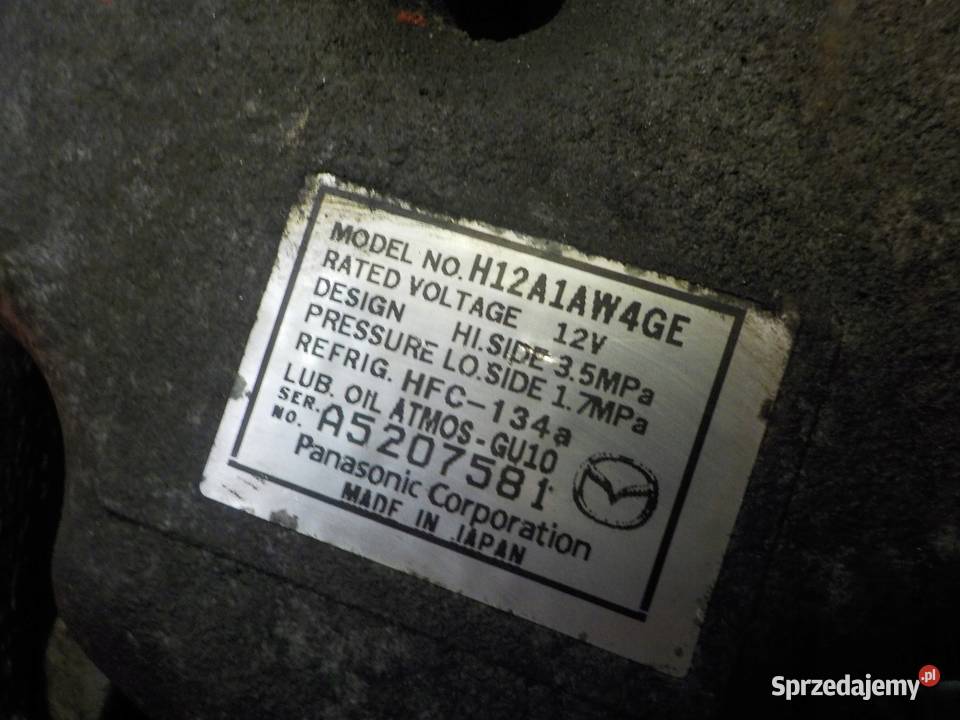 MAZDA CX7 6 3 22 CITD 12r 173 R2AA sprezarka Suków