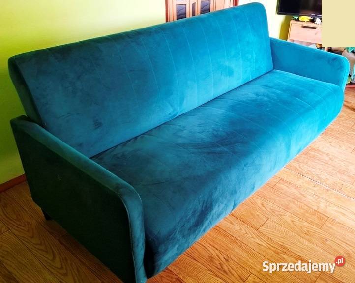 OKAZJA Wersalka JOYCE NOWA Piękny Turkusowy sprzedam