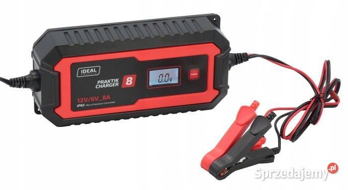 IDEAL PROSTOWNIK ŁADOWARKA PRAKTIK CHARGER 8 LCD Motoryzacja wielkopolskie