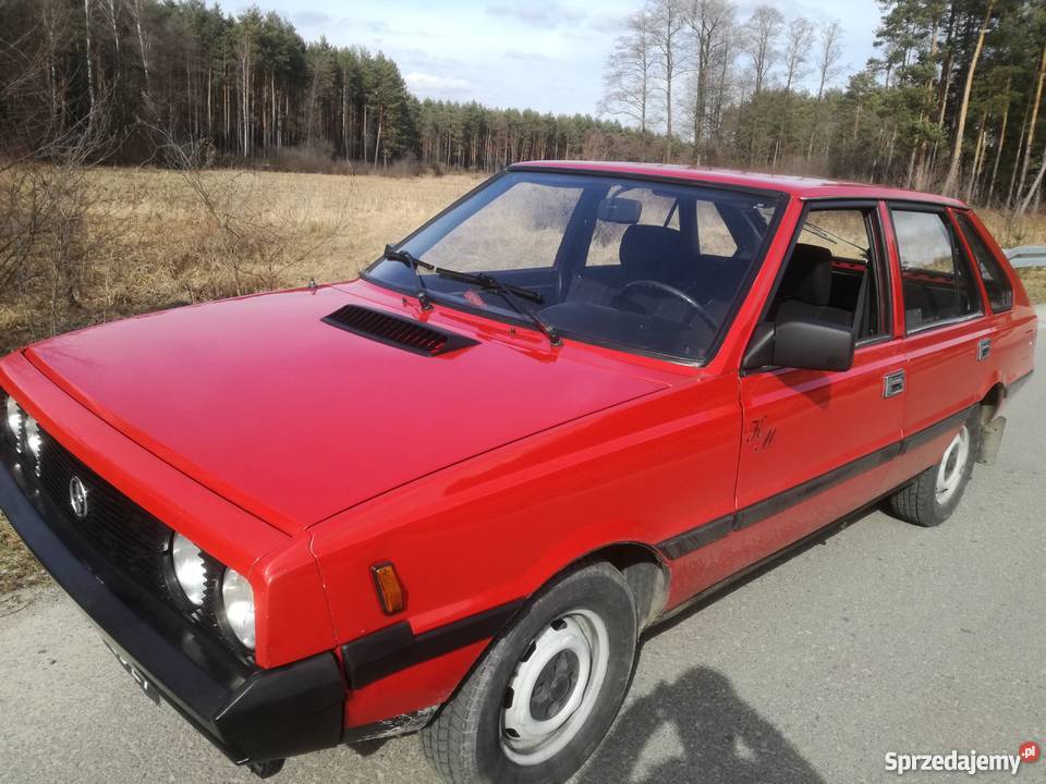 FSO Polonez MR87 Akwarium 1988r 15 welurowa tapicerka