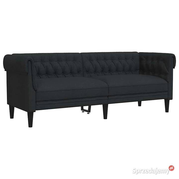 vidaXL Sofa Chesterfield trzyosobowa mazowieckie Warszawa