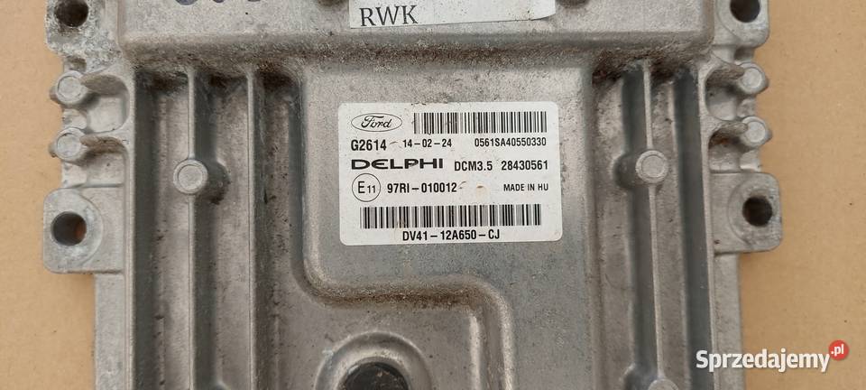 KOMPUTER STEROWNIK KUGA 20 TDCI DV4112A650CJ Międzychód