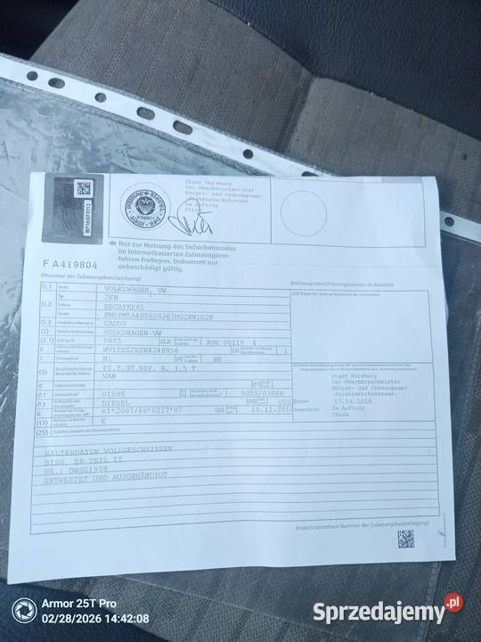 Vw Caddy manualna Biała