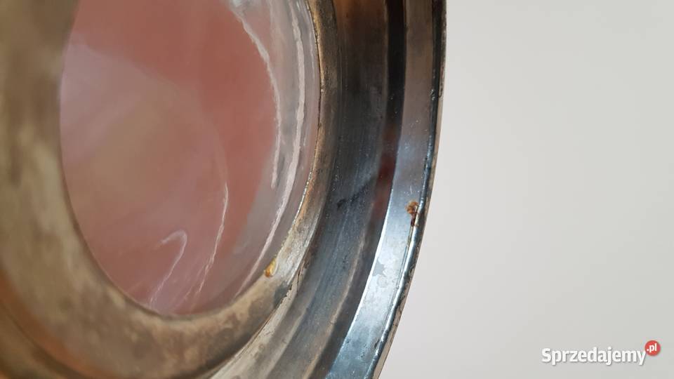 Stara szklana platerowana karafka Kaczka plater Dąbrowa Górnicza sprzedam
