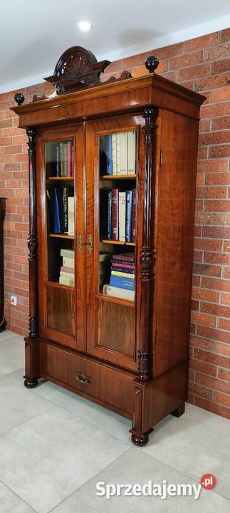 Ekskluzywna biblioteka witryna eklektyczna antyk lubuskie Łagów