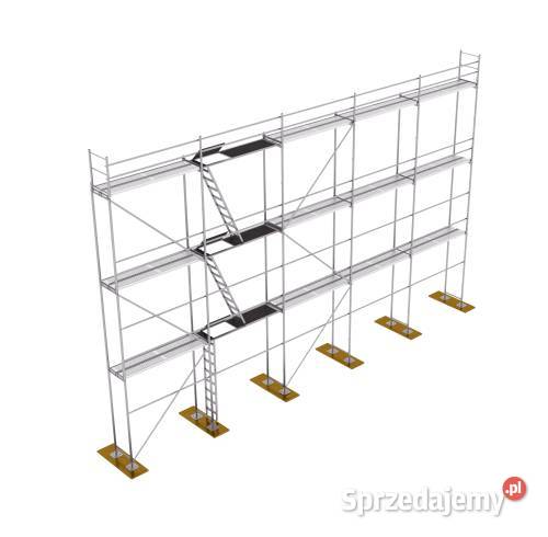 Rusztowanie elewacyjne stal P70 Plettac 120m2 Rusztowania dolnośląskie