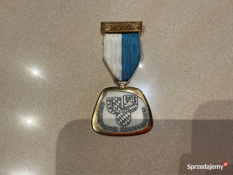 Stary Medal Niemcy 1969 r Nowa Sól