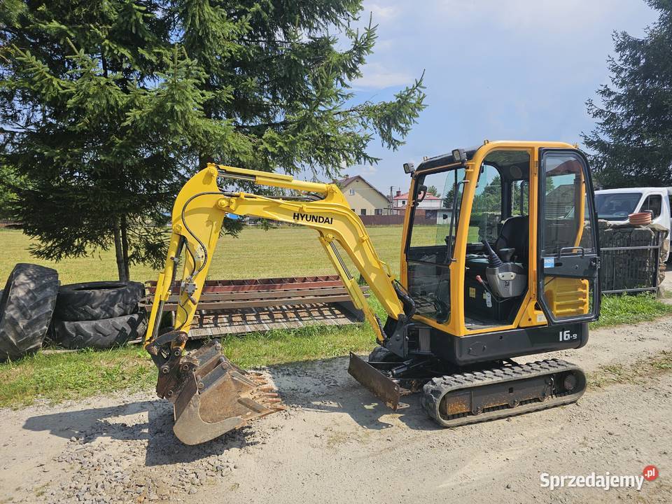 Minikoparka HYUNDAI Robex R169 20215r Super Stan Łużna