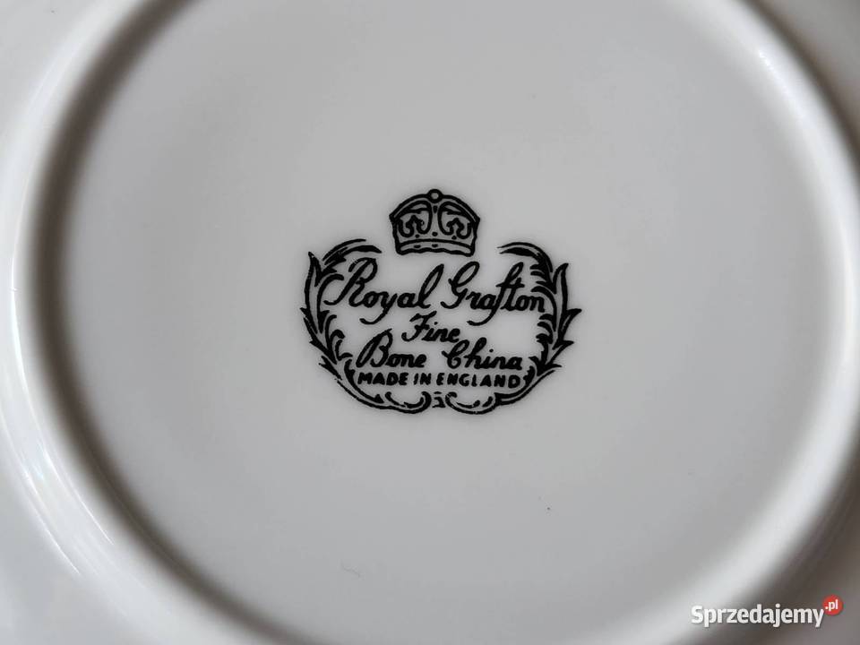 Royal Grafton spodki w konwalie do filiżanek