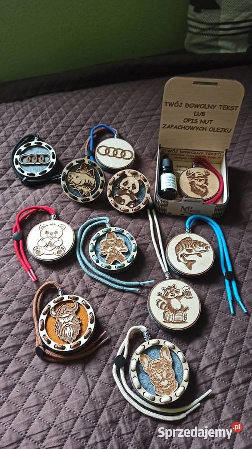 Zapach Do Auta z Drewna Wielorazowy Warszawa