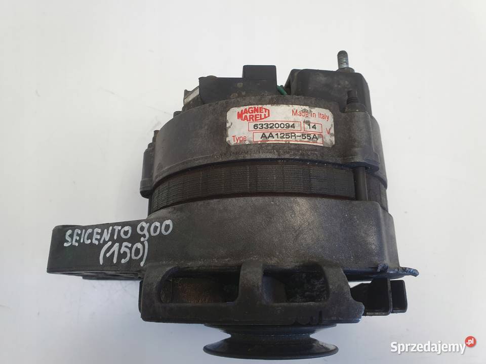 ALTERNATOR Fiat Cinquecento 09 63320094 Rudka