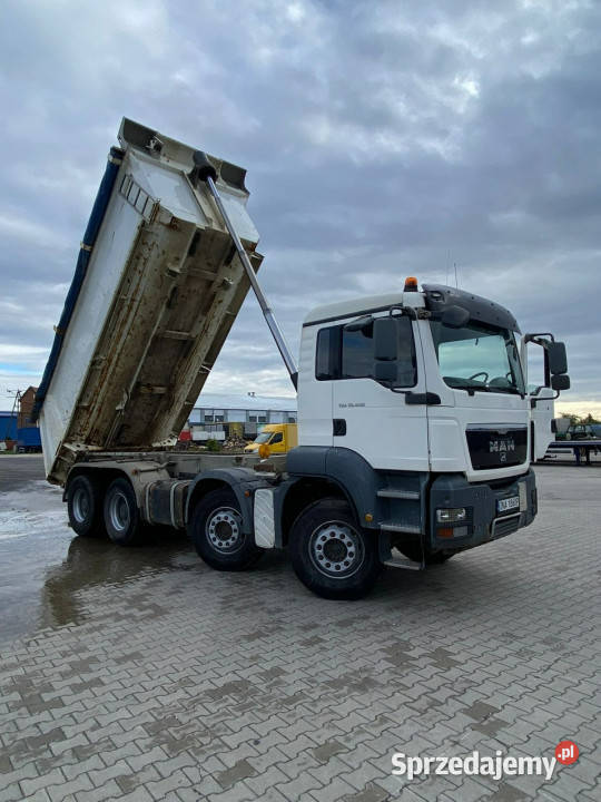 MAN TGA 35400 8X4 BB Wywrotka MAN TGA 35400 Samochody ciężarowe