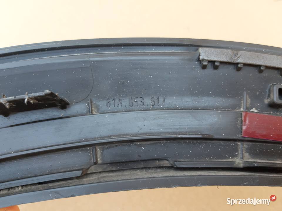 AUDI Q2 LISTWA BŁOTNIKA LEWY TYŁ LEWA 81A853817 osobowe Trzciel