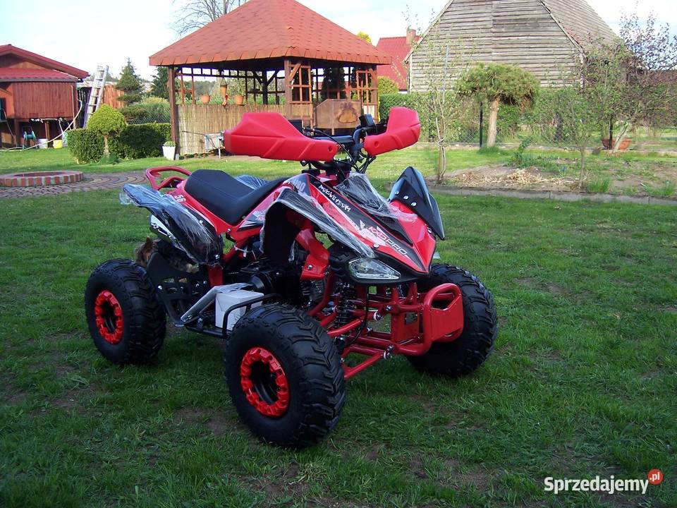 Quad raptor pojemnośc110 czterosuw benzyna aut Goleniów sprzedam