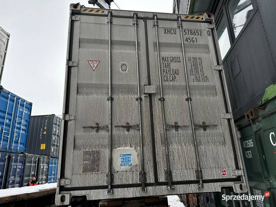 KONTENER MORSKI 40 HC ONE WAY NOWY sprzedam