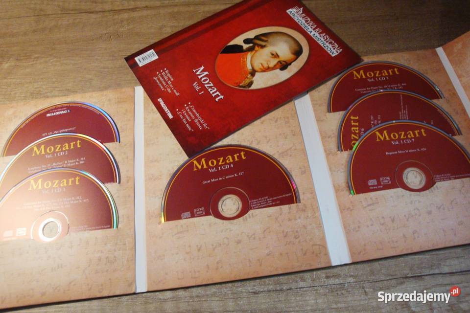 Mozart Epoka Klasycyzmu 10CD pomorskie Gdynia sprzedam