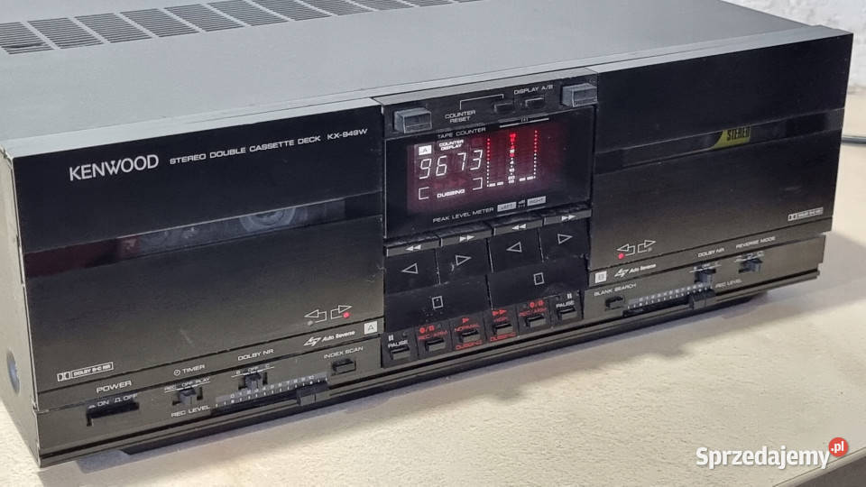 Magnetofon catette deck Kenwood KX 949 W KX949W Międzychód