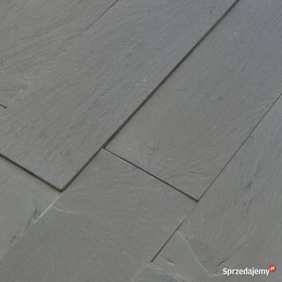 Płytki Łupek Carbon Black naturalny 10x30x113 Kraków