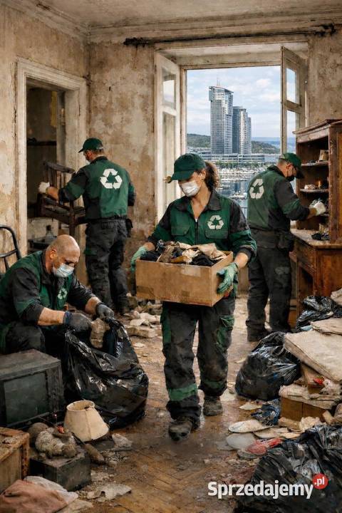 Wywóz starych mebli w Gdyni utylizacja mebli Sprzątanie domów i mieszkań Gdynia