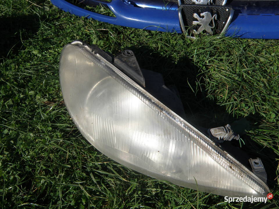 Reflektor przedni prawy lampa Peugeot 206 Kraków