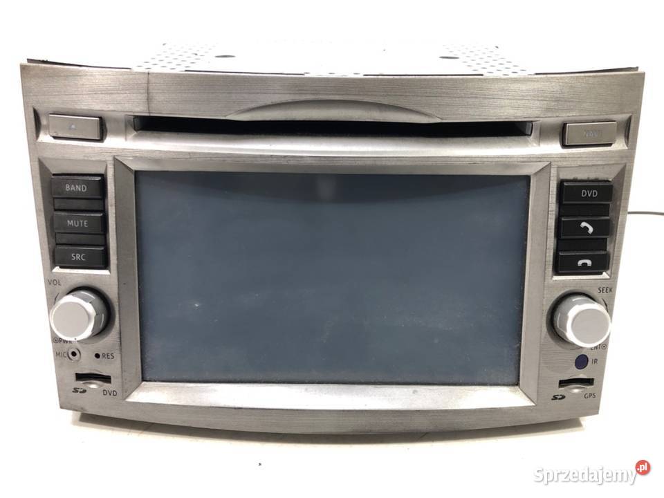 RADIO DVD SUBARU LEGACY V ODTWARZACZ MULTIMEDIA Sprzęt audio fabryczny
