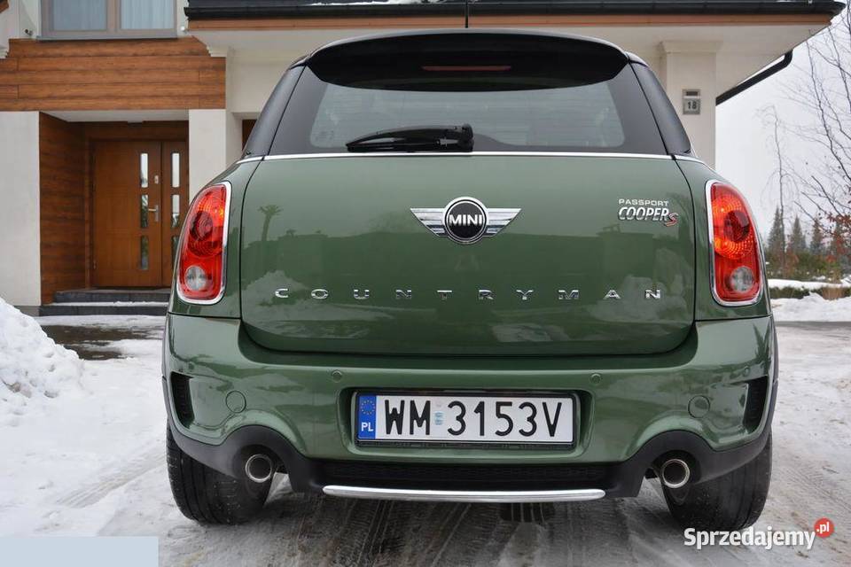 MINI Cooper S 16 benzyna 184 4X4 2016r Mini Mińsk Mazowiecki