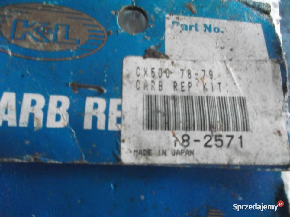 HONDA CX 500 ZESTAW NAPRAWCZY GAŹNIKA ORYGINAŁ Świerzawa