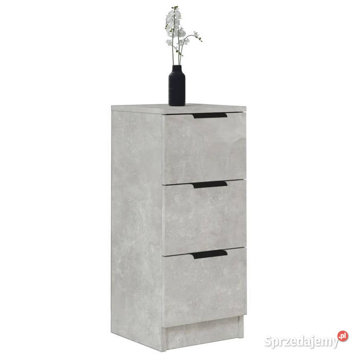 Szafka szarość betonu 30x30x70 materiał Warszawa