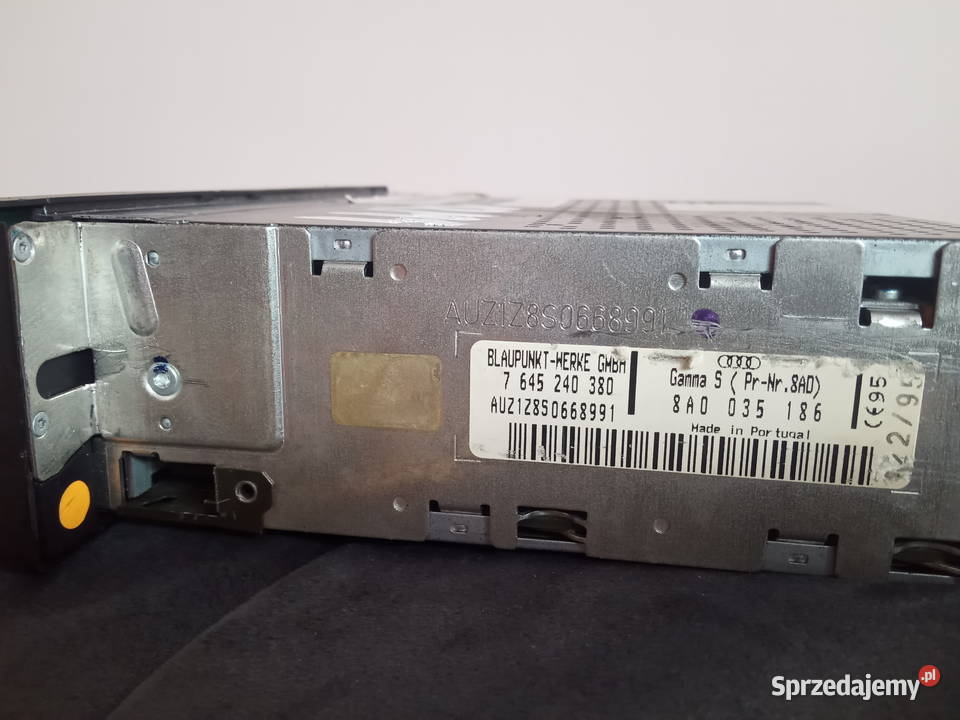 Audi Gamma S 213 mm Audi Cabrio 8A0035186 osobowe Sprzęt audio fabryczny Motoryzacja Dębica