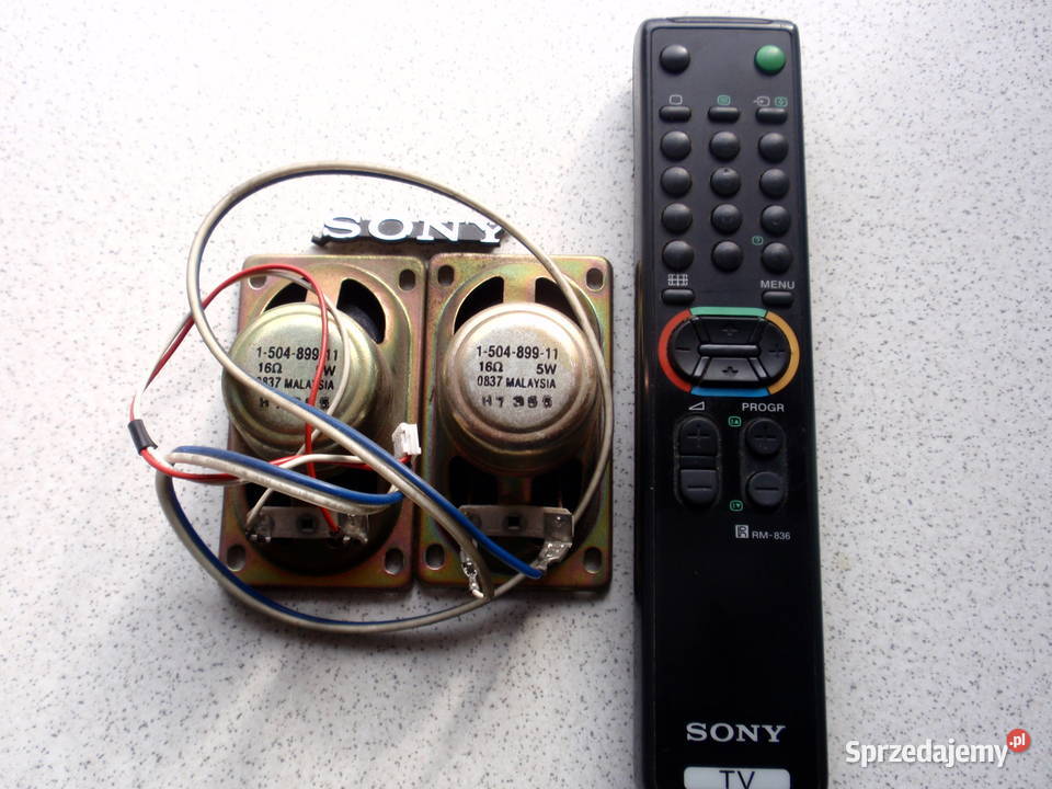 Sony pilot i głośniki 2 TV Łódź