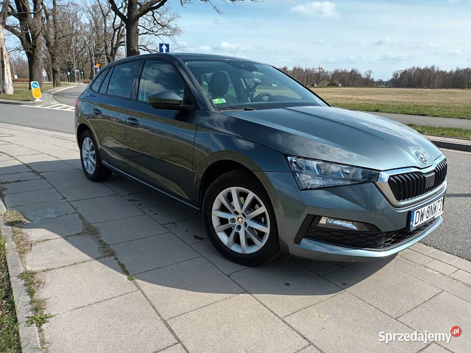 Skoda Scala śliczna Ambition 2021 r pierwszy Wrocław