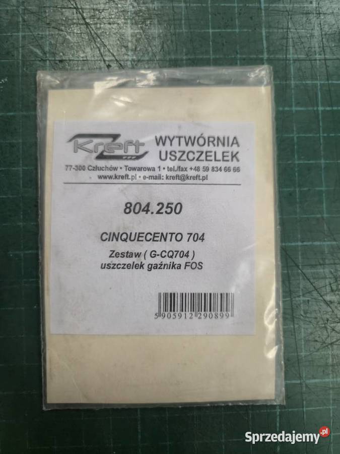 Zestaw uszczelek gaźnika FOS Cinqecento śląskie Dąbrowa Górnicza