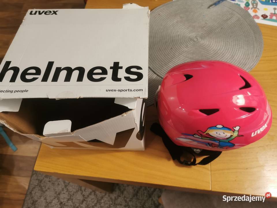 uvex kask dzieci airwing 2 narty II różowy 5254 Narty Łódź