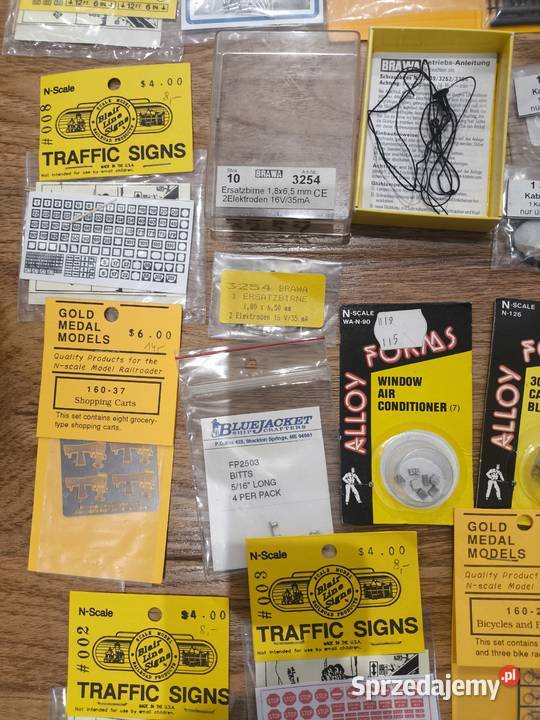 Części wagony skala N 1160 Wrocław