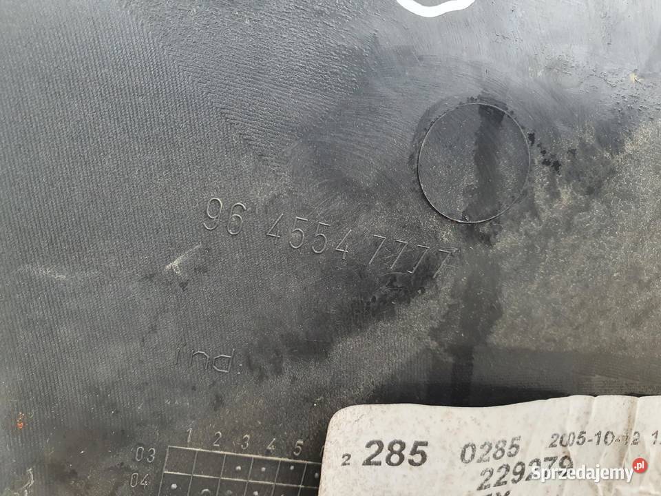 Peugeot 407 TAPICERKA PRZEDNICH DRZWI BOCZEK Rudka