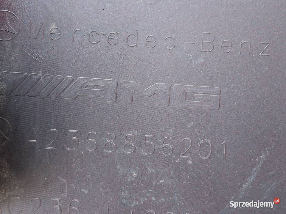 MERCEDES CLE W236 C236 AMG COUPE ZDERZAK TYŁ lubuskie Bieleń sprzedam